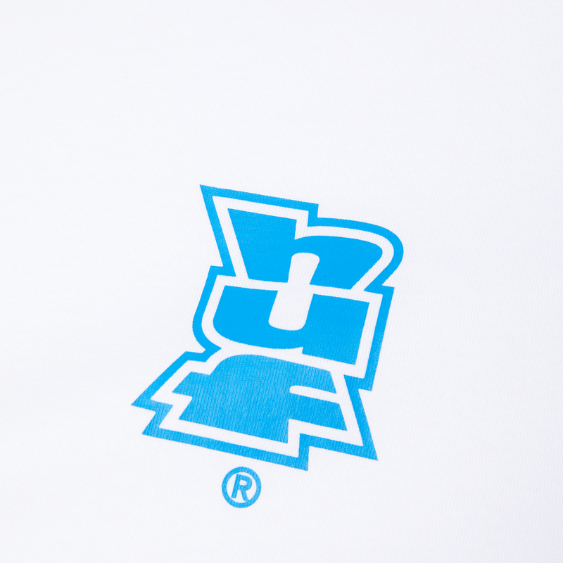 Huf Megablast Core T-Shirt White/Blue