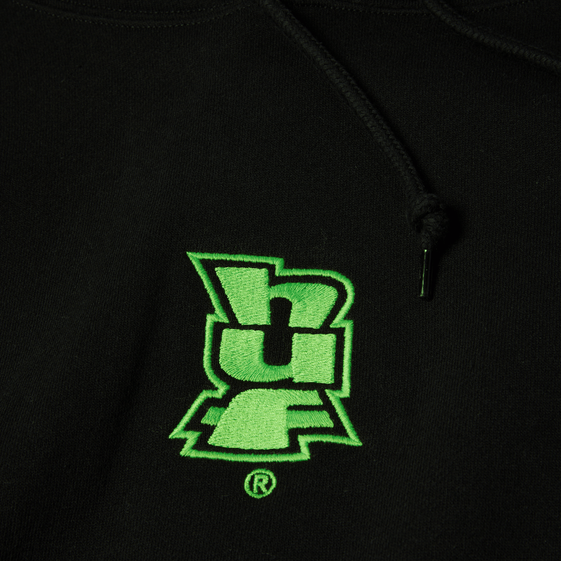 HUF Megablast Pullover Hoodie Black