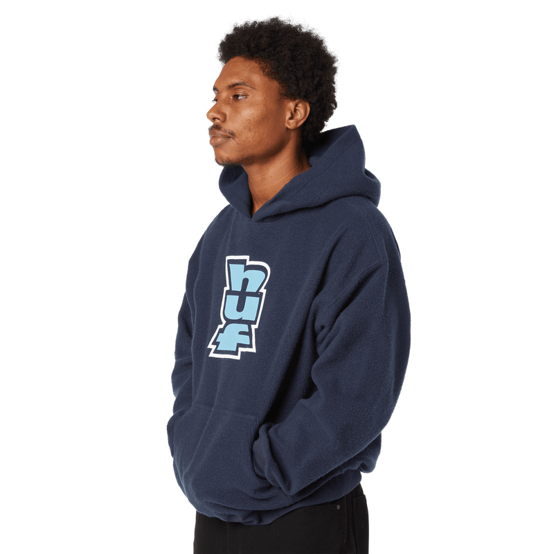 HUF Megablast Reverse Hoodie Navy