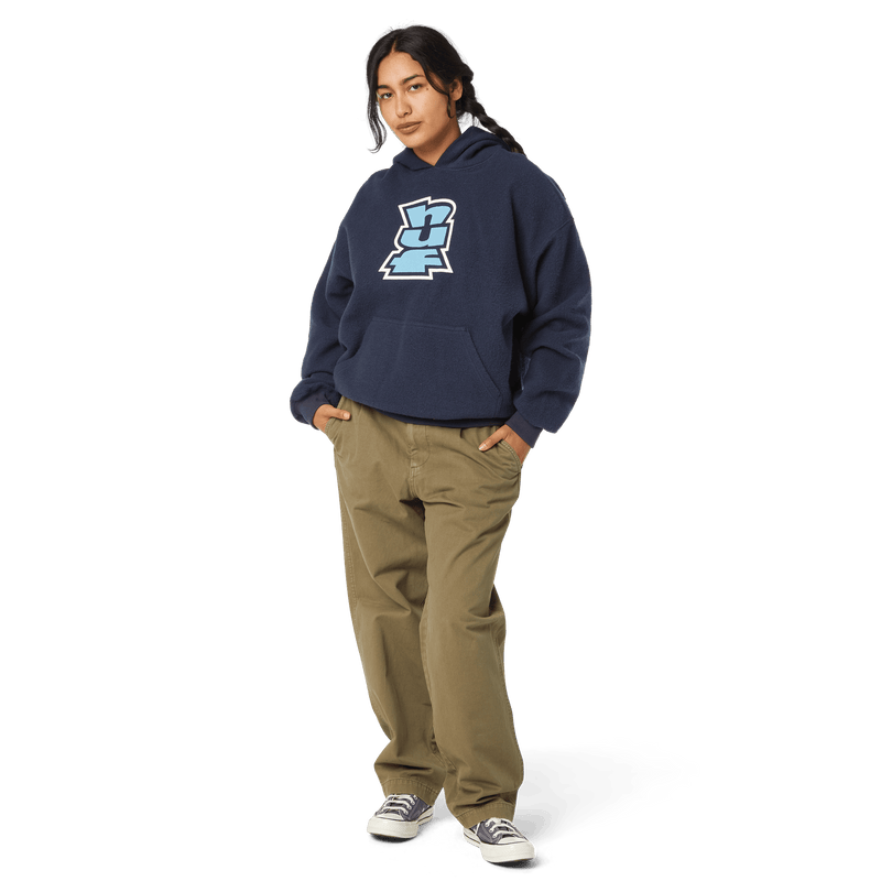 HUF Megablast Reverse Hoodie Navy