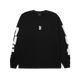 Huf Megablast Long Sleeve T-Shirt Black