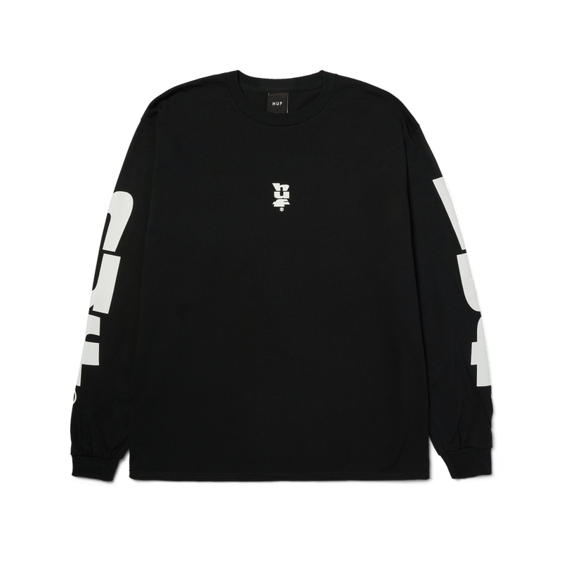 Huf Megablast Long Sleeve T-Shirt Black