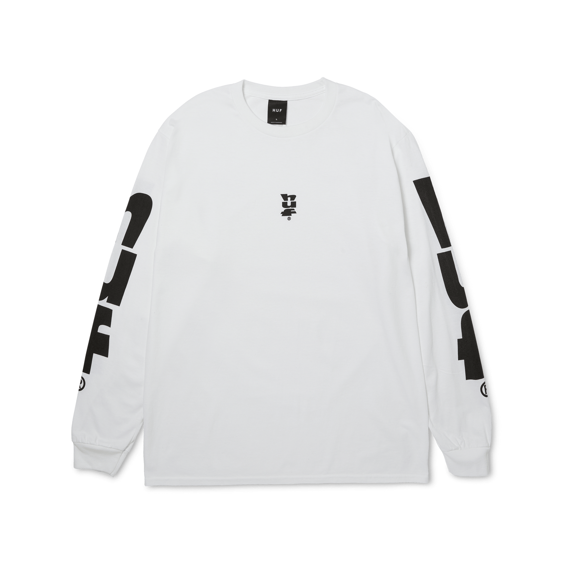 Huf Megablast Long Sleeve T-Shirt White