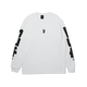 Huf Megablast Long Sleeve T-Shirt White