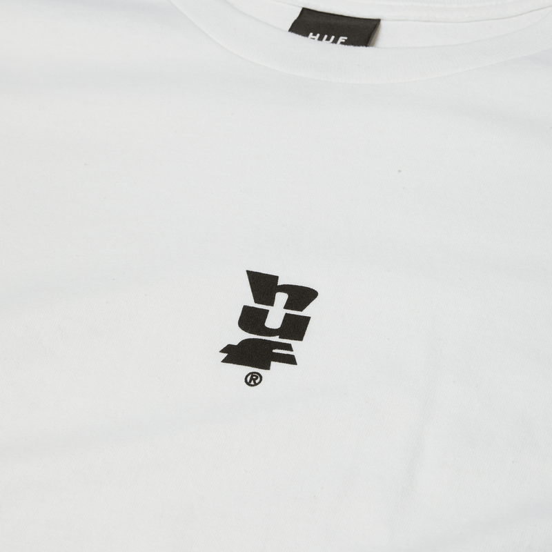 Huf Megablast Long Sleeve T-Shirt White