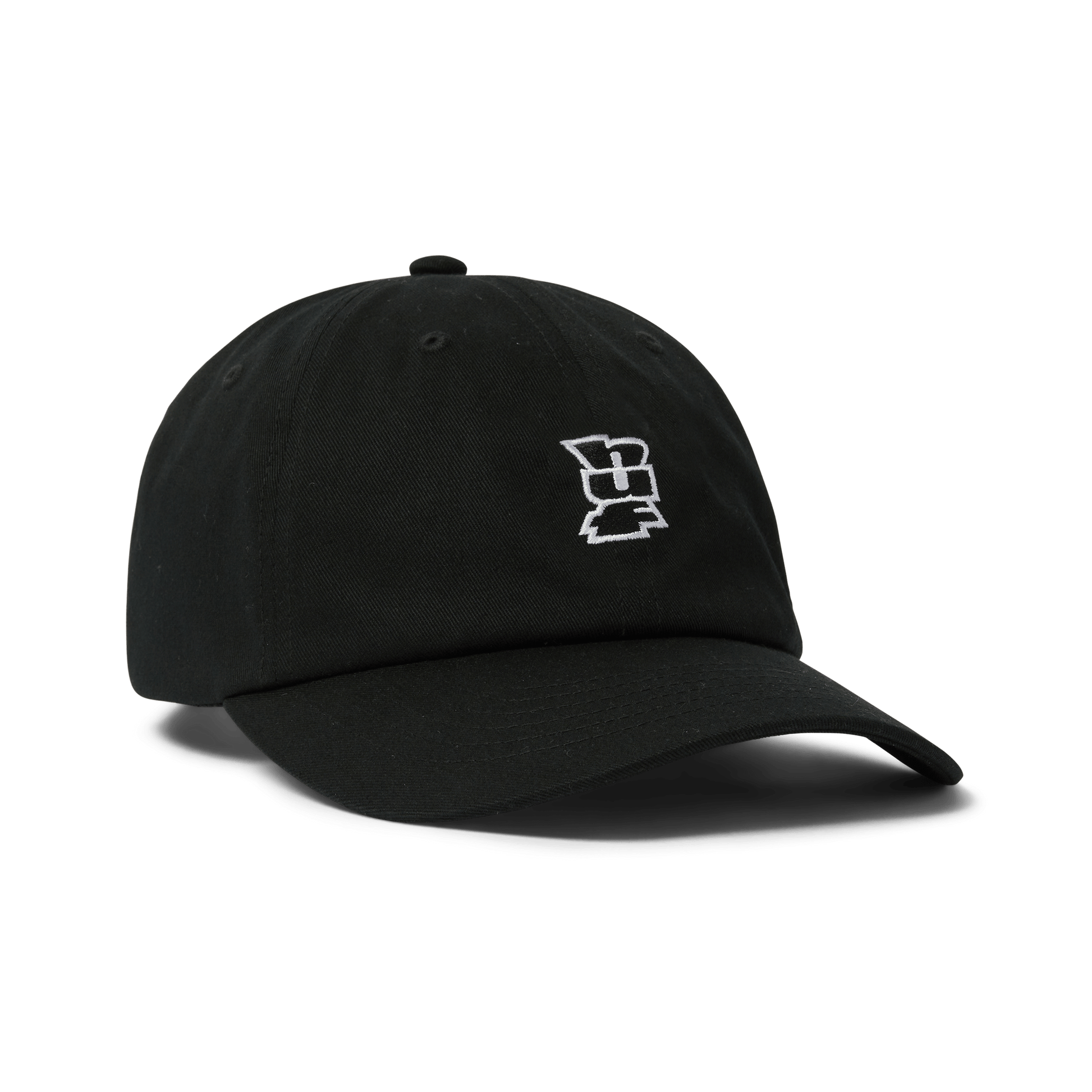 HUF Megablast Multi 6-Panel Curved Visor Hat Black