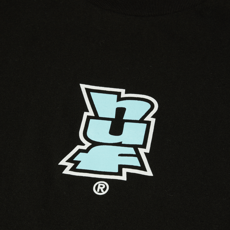 HUF Megablast Multi T-Shirt Black