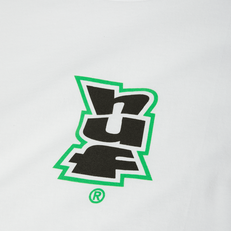 HUF Megablast Multi T-Shirt White