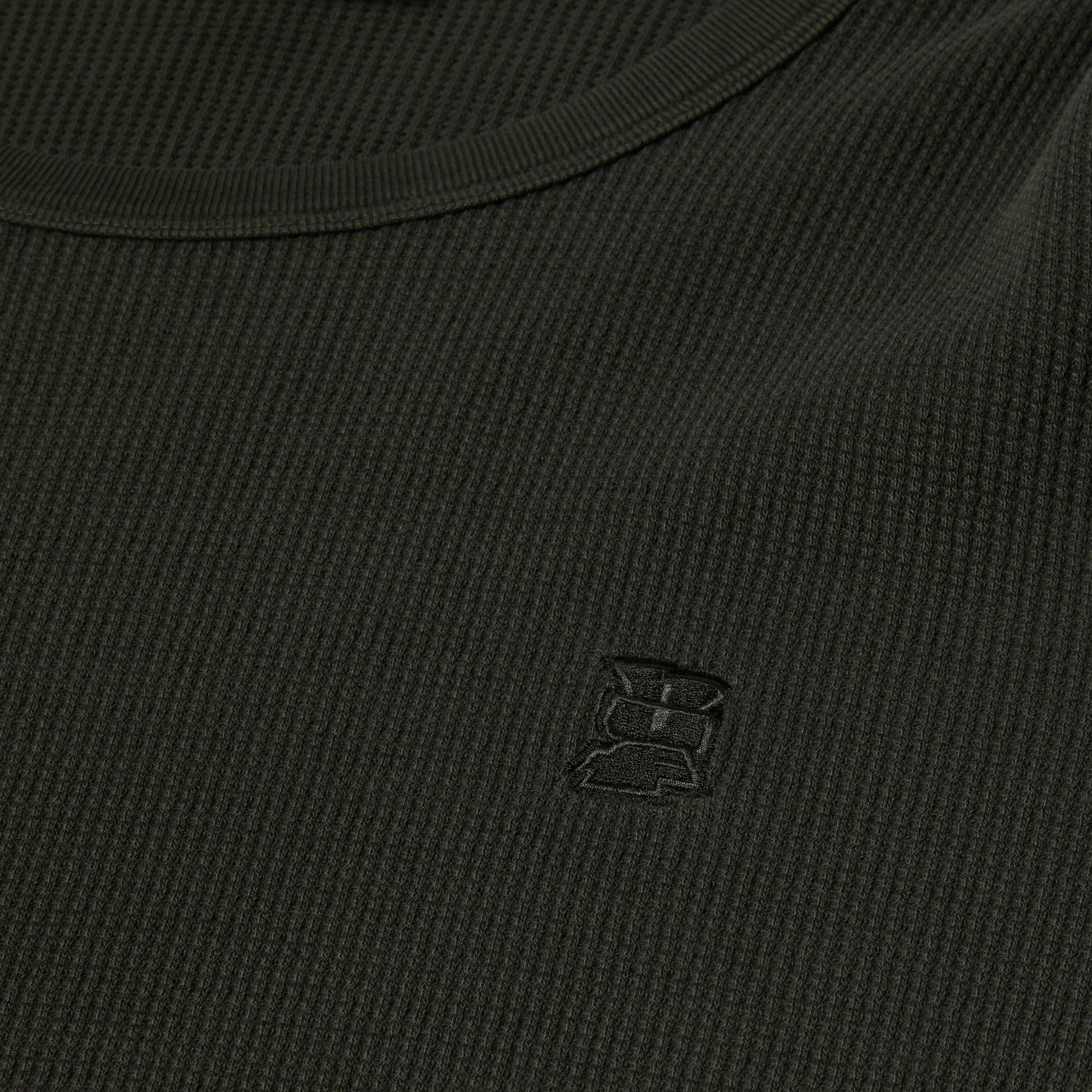 Huf Megablast Overdyed Long Sleeve T-Shirt Thermal Asphalt