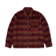 Huf Megablast Plaid Jacket Berry