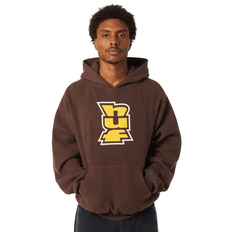 HUF Megablast Reverse Hoodie Bison