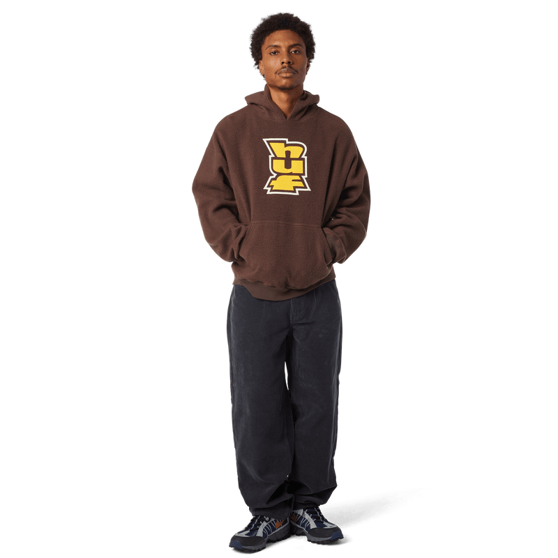 HUF Megablast Reverse Hoodie Bison