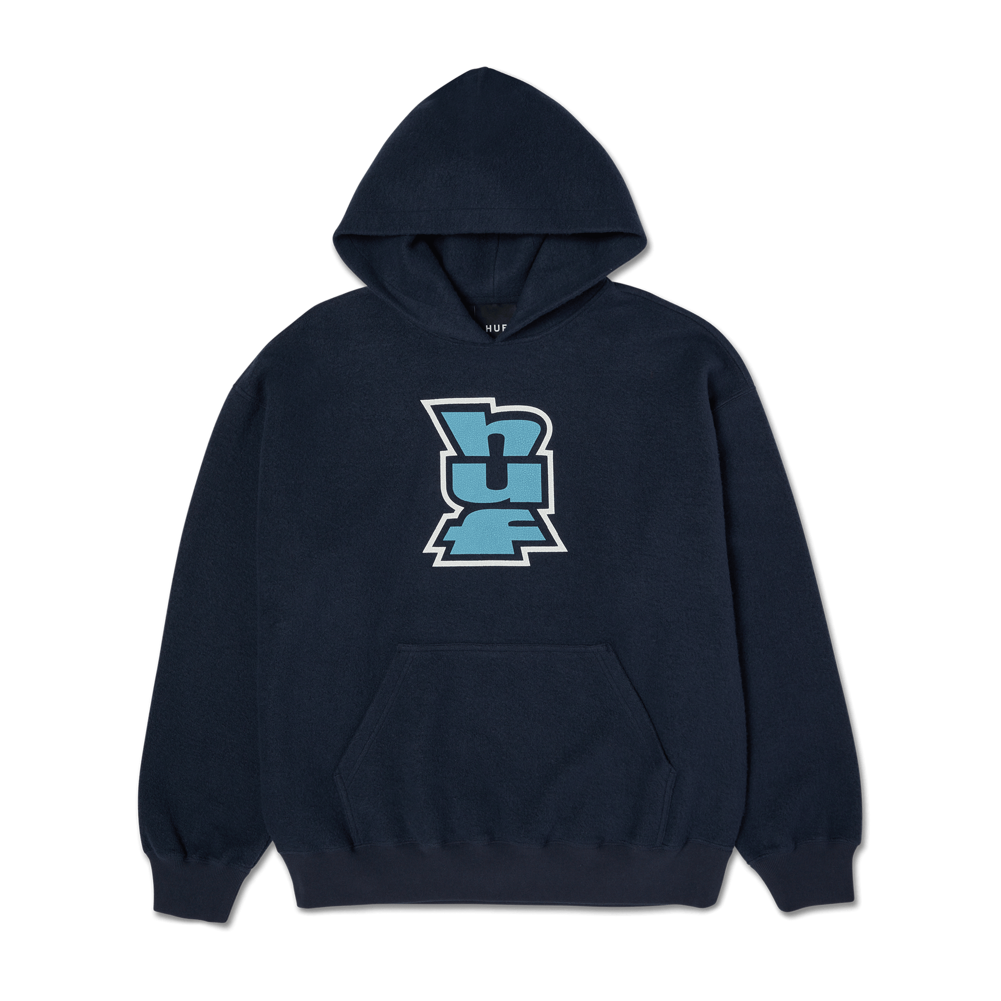 HUF Megablast Reverse Hoodie Navy