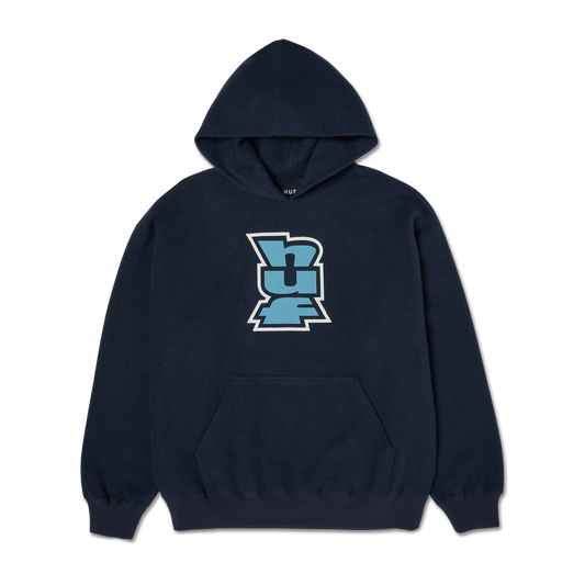 HUF Megablast Reverse Hoodie Navy