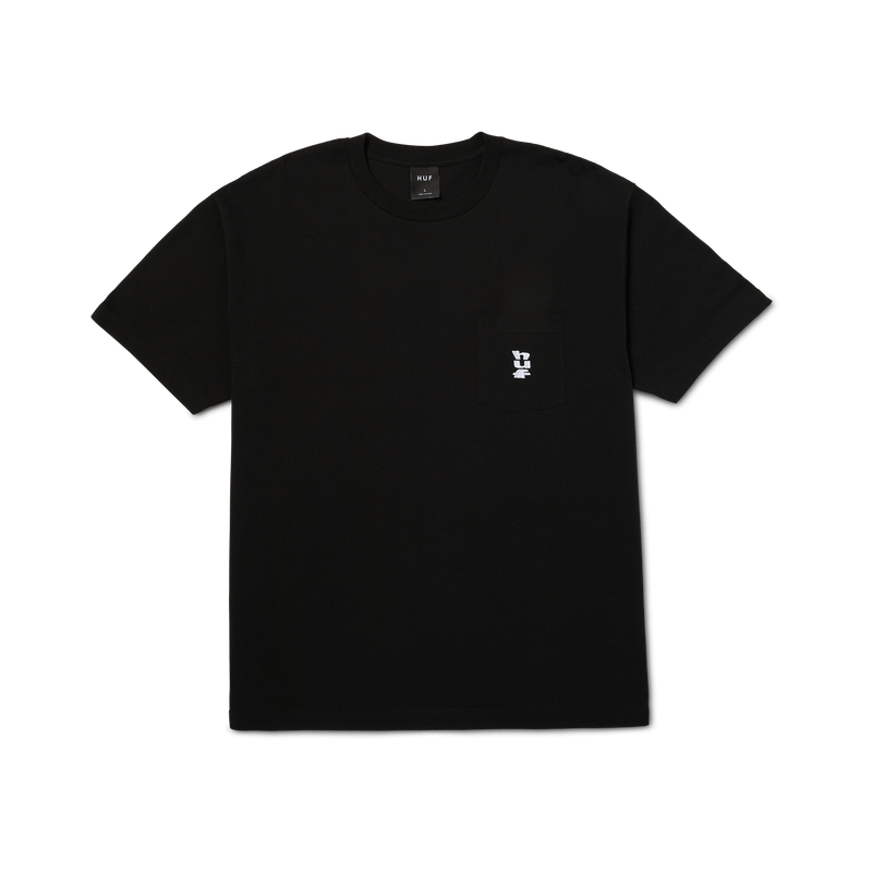 HUF Megablast Pocket T-Shirt Black