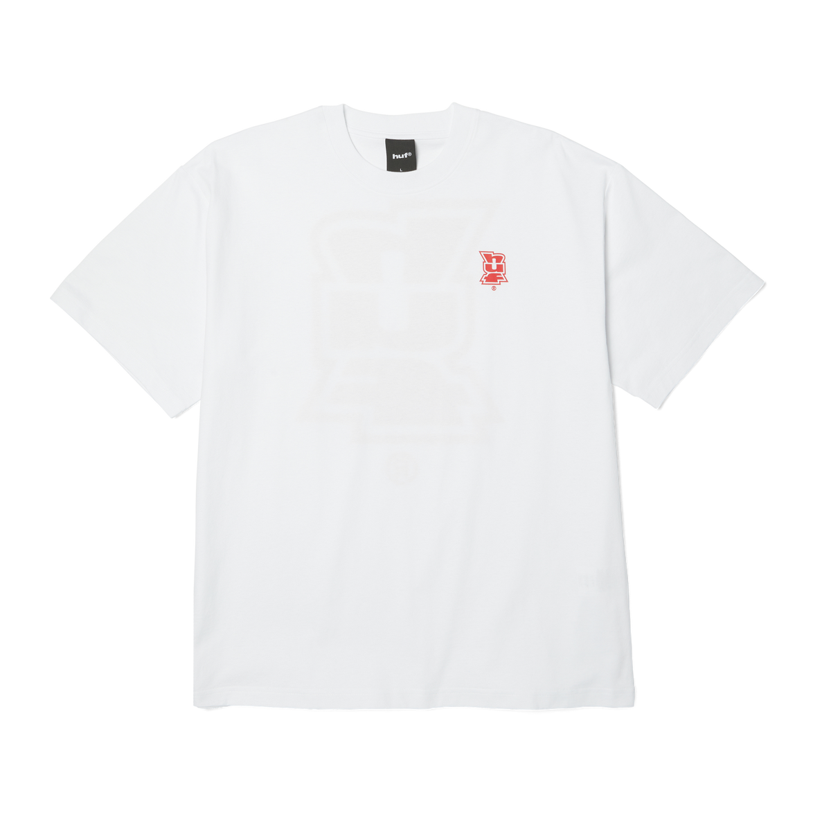 HUF Megablast T-Shirt White/Red