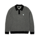HUF Megablast Two Tone Waffle Sweater Black White
