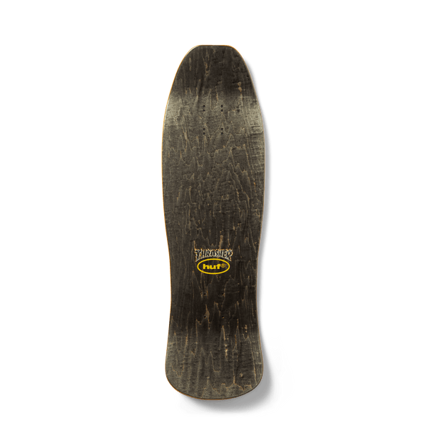 HUF x Thrasher Meltdown Cruiser Deck - Black