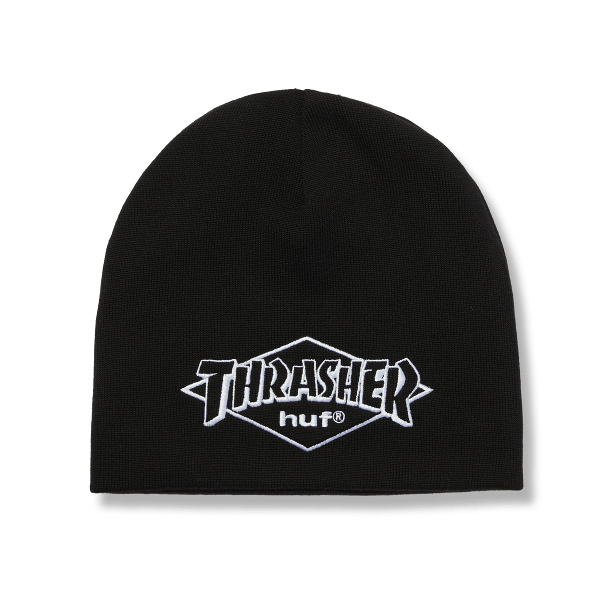 HUF x Thrasher Meltdown Reversible Beanie - Black