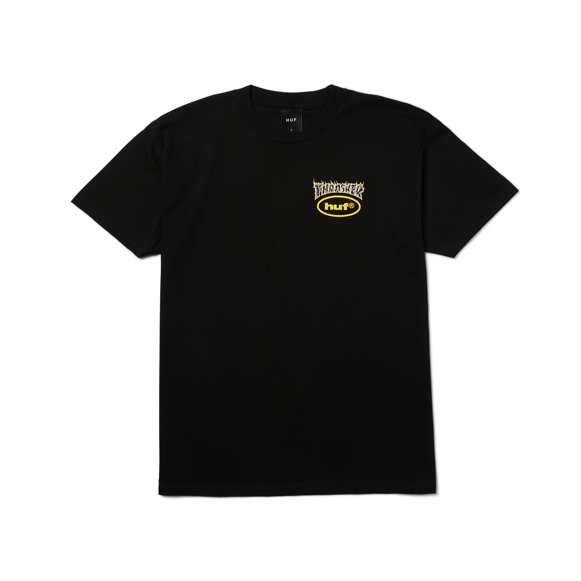 HUF x Thrasher Meltdown T-Shirt - Black
