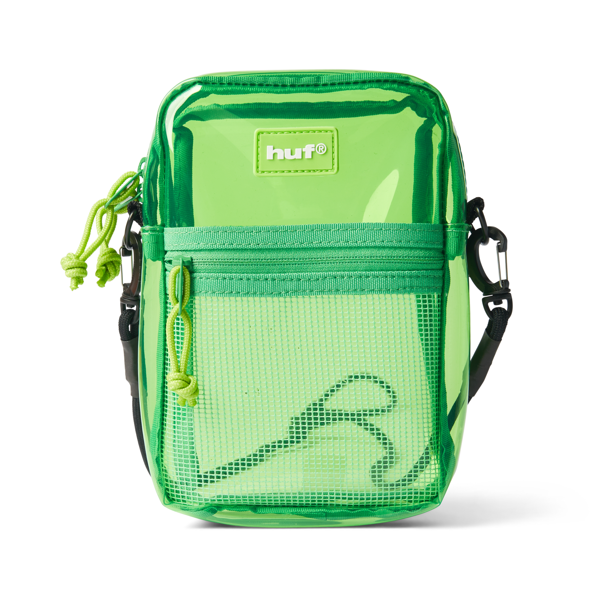Huf Mercer Transparent Side Bag Green