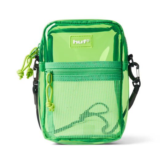 Huf Mercer Transparent Side Bag Green