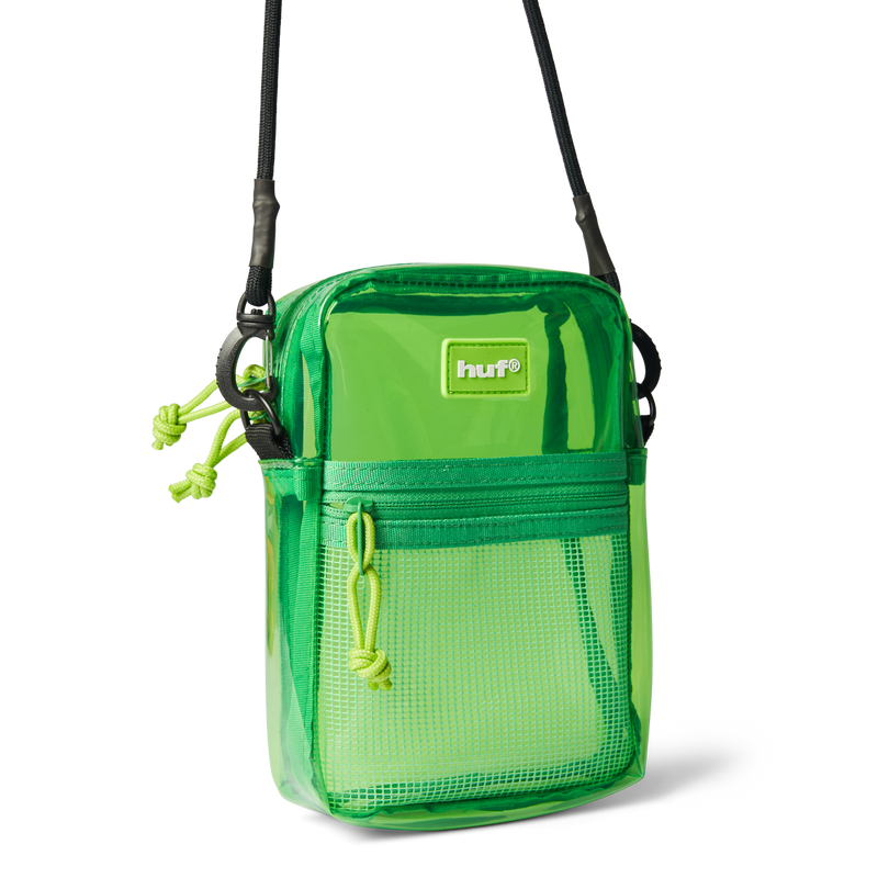 Huf Mercer Transparent Side Bag Green