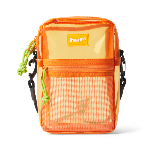 Huf Mercer Transparent Side Bag Orange