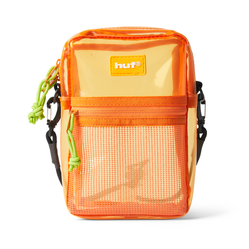 Huf Mercer Transparent Side Bag Orange