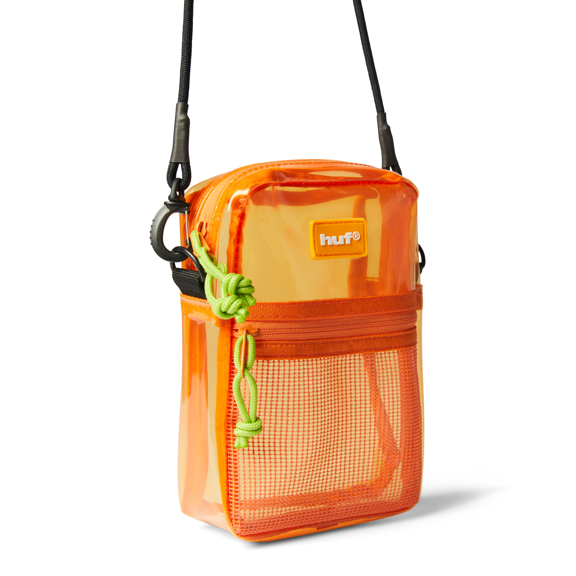 Huf Mercer Transparent Side Bag Orange