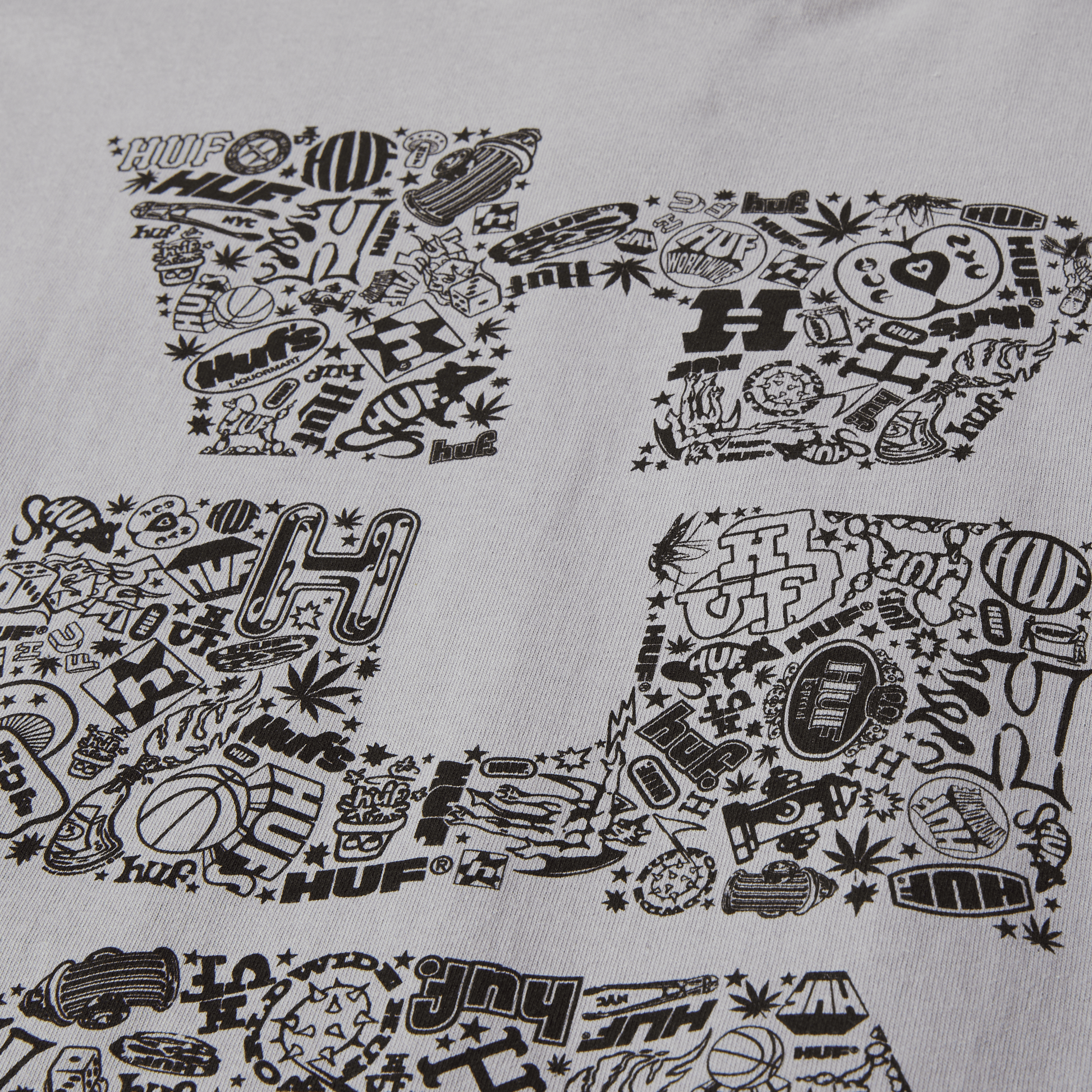 Huf Metablast T-Shirt Dust Purple