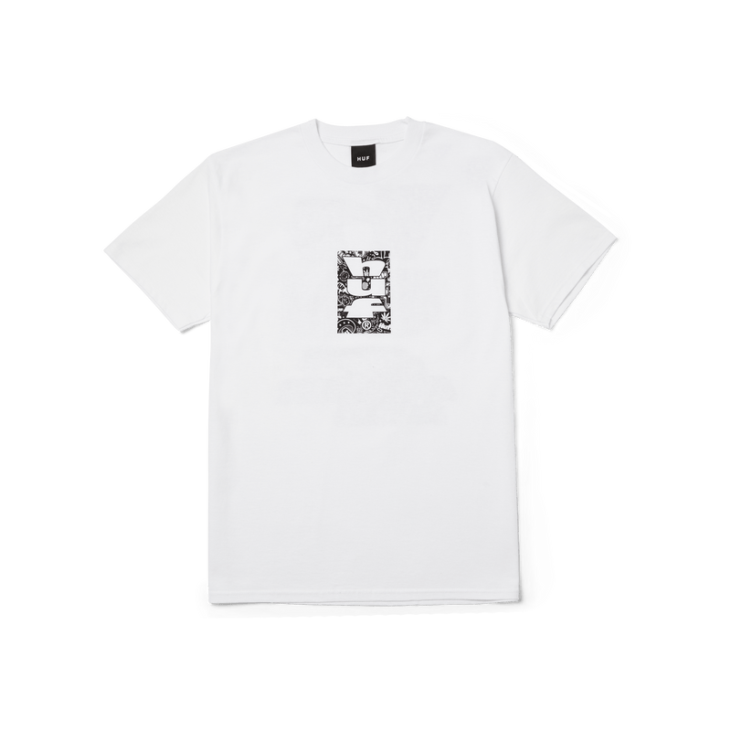 Huf Metablast T-Shirt White