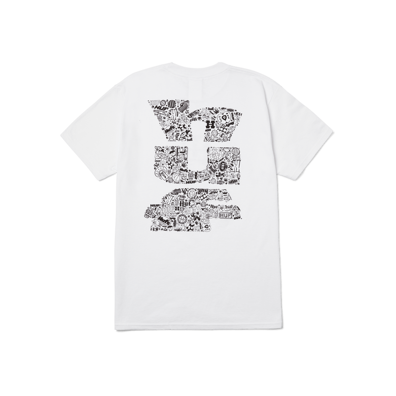 Huf Metablast T-Shirt White