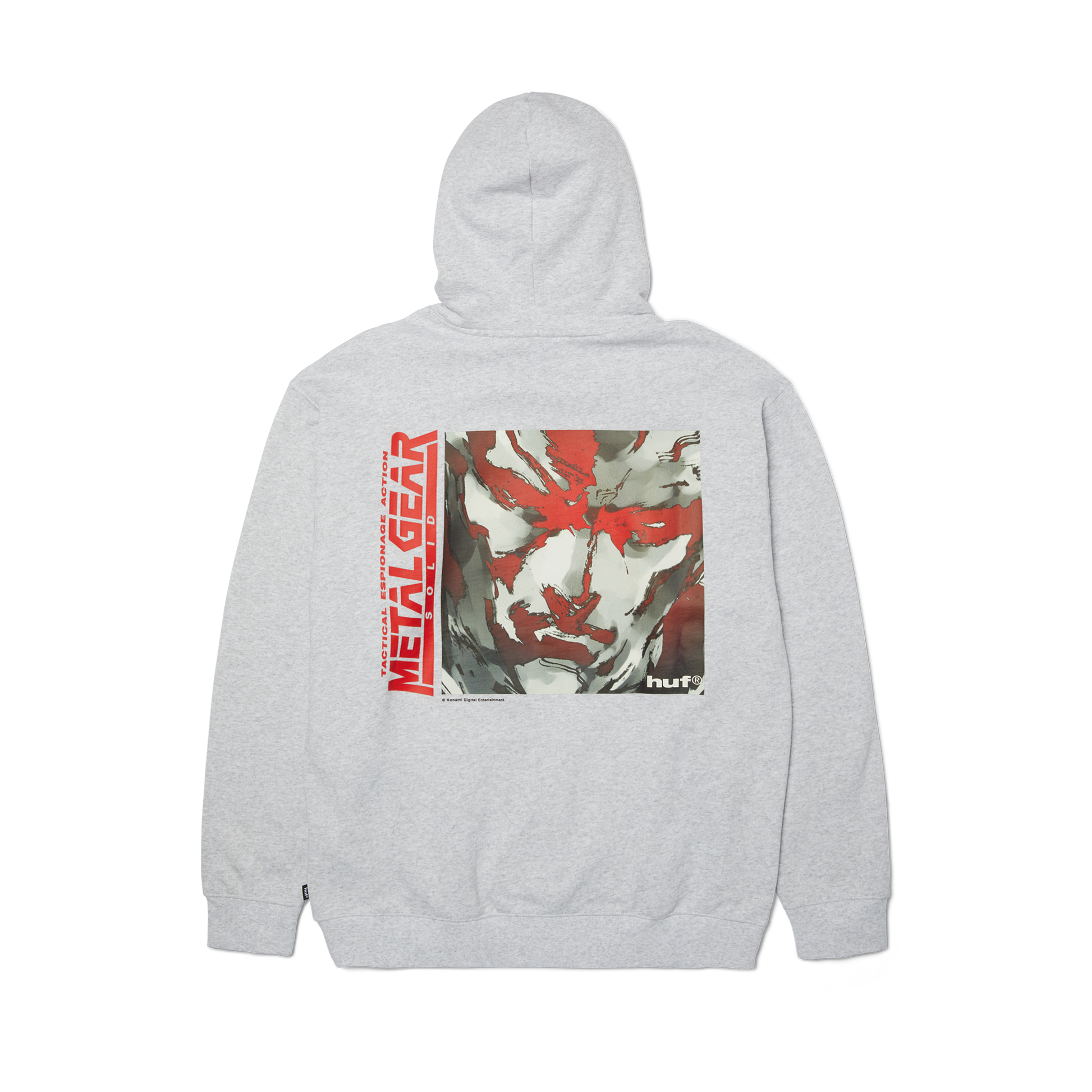 Huf MGS1 Pullover Hoodie Heather Grey