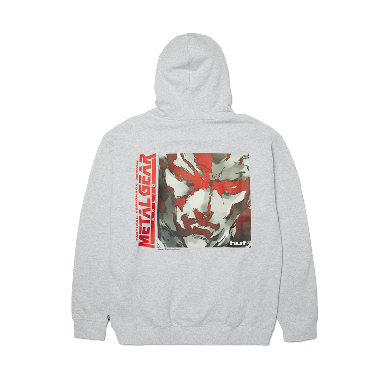 Huf MGS1 Pullover Hoodie Heather Grey