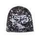 HUF Mia Skull Beanie Black