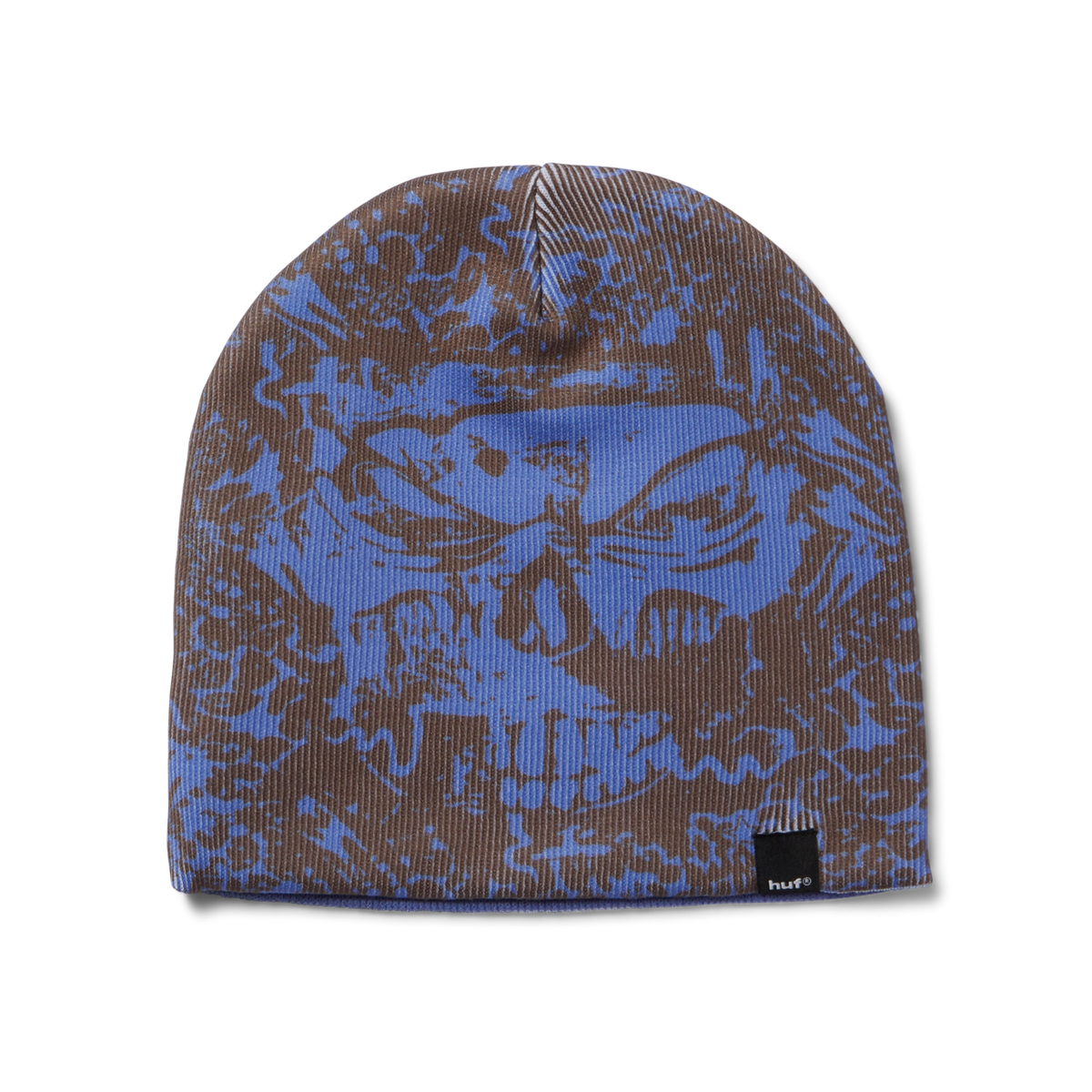 HUF Mia Skull Beanie Brown