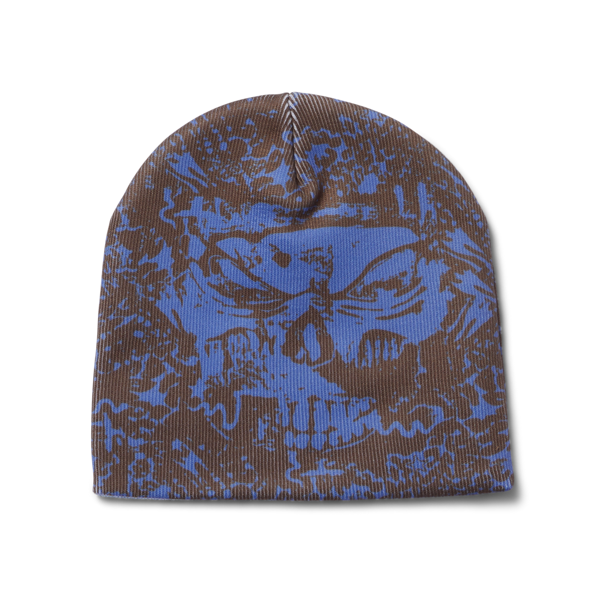 HUF Mia Skull Beanie Brown