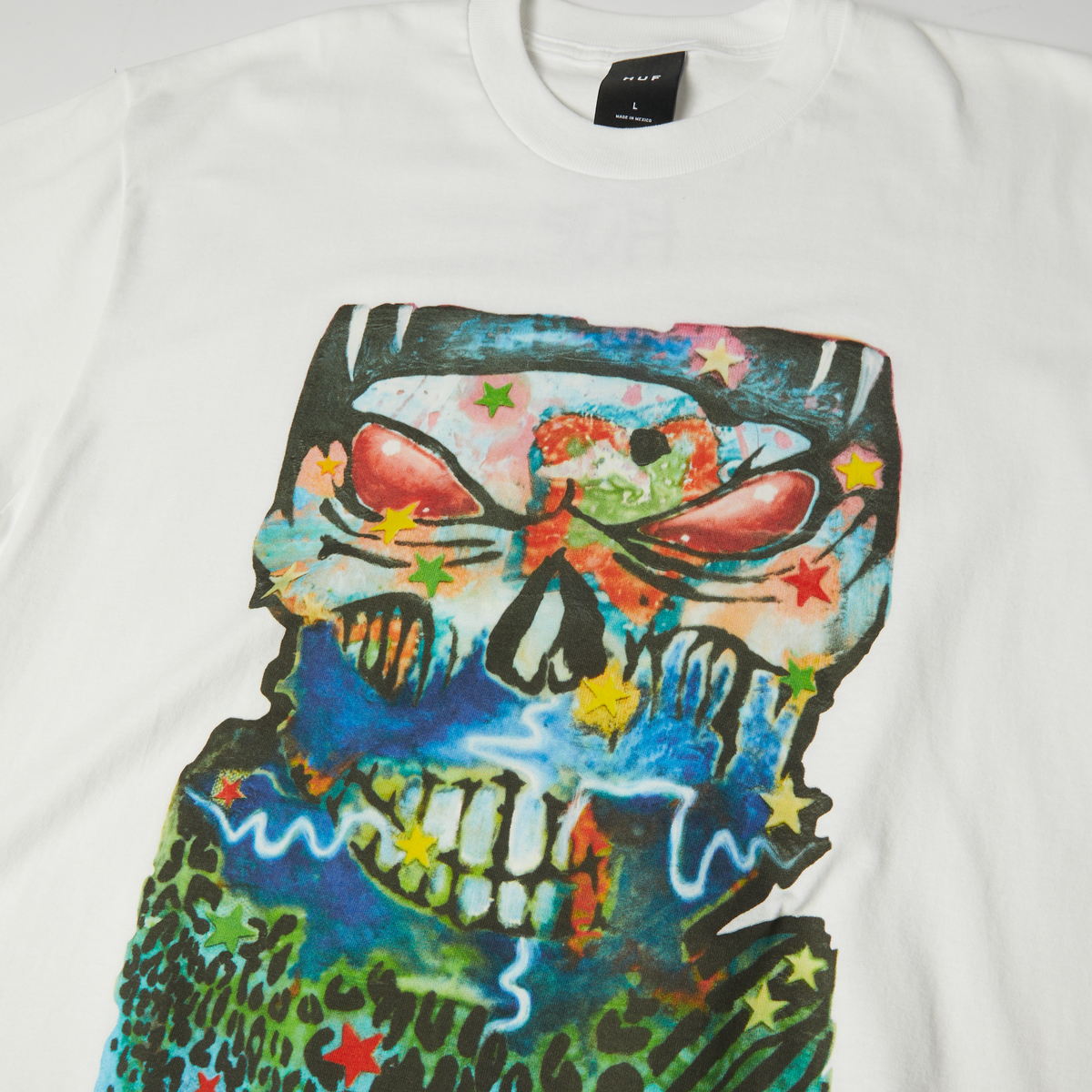 HUF Mia Skull T-Shirt White