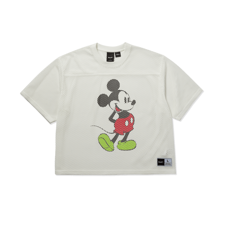HUF Disney | HUF Mickey Mesh Football Jersey White