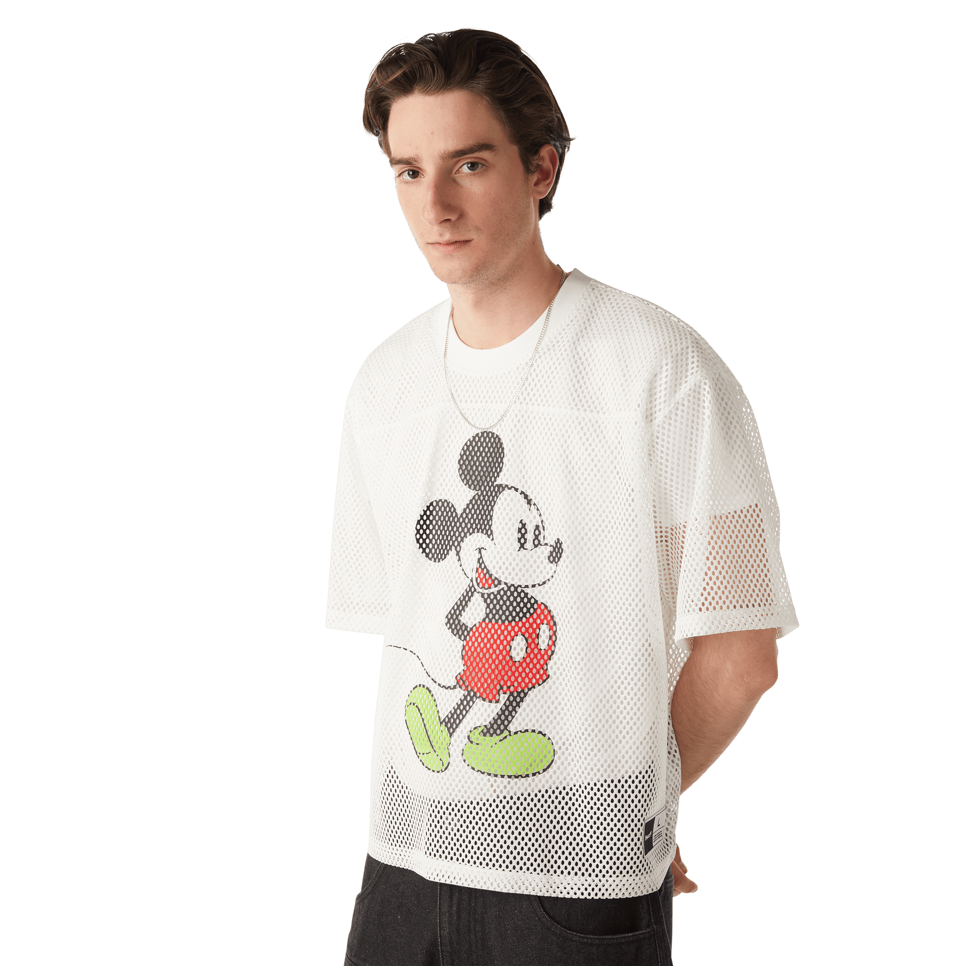 HUF Disney | HUF Mickey Mesh Football Jersey White