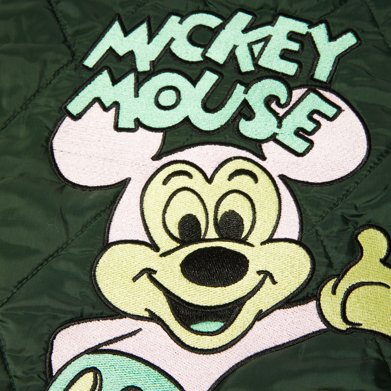 HUF Disney | HUF Mickey Quilted Work Jacket Forest Green