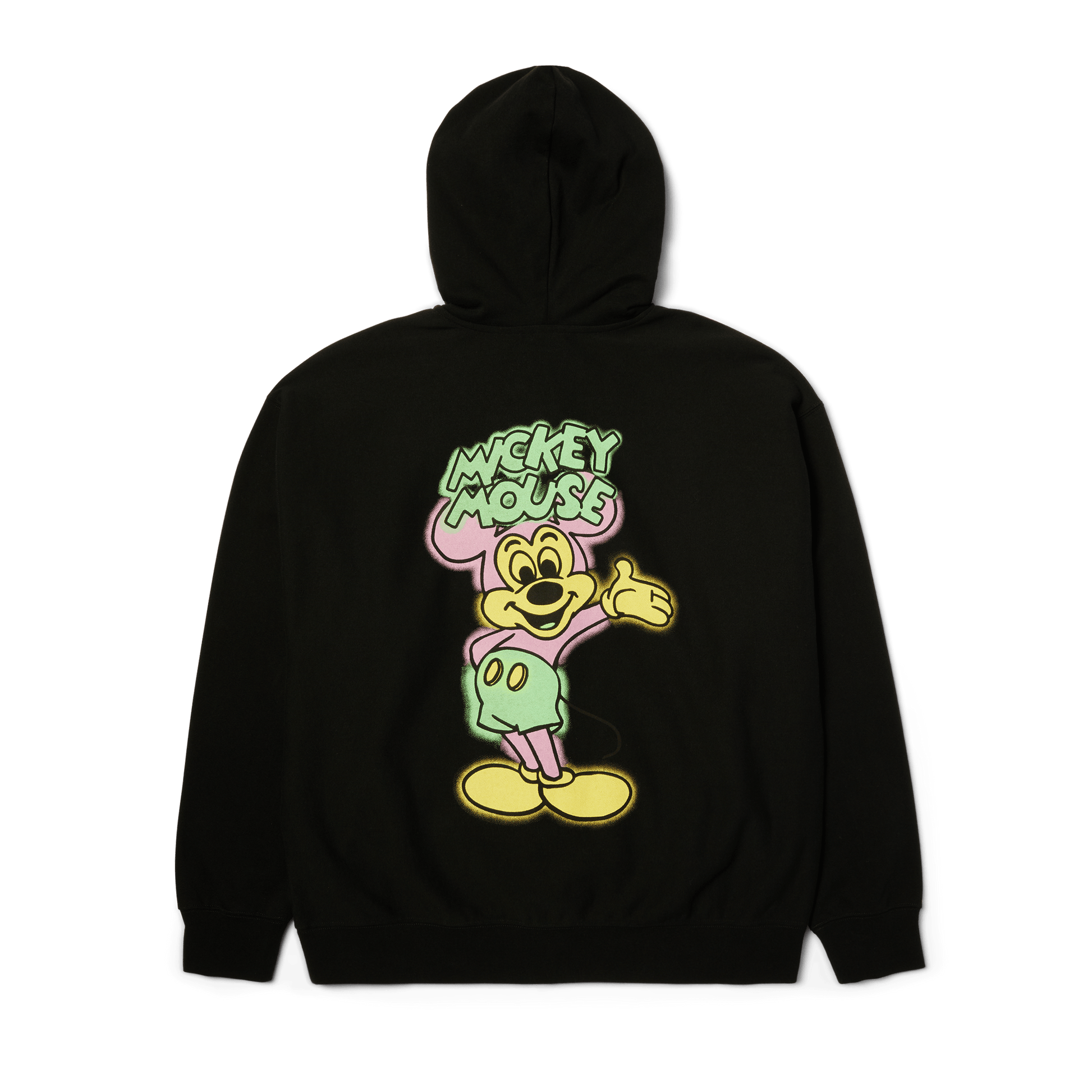 HUF Disney | HUF Mickey Spray Full-Zip Hoodie Black