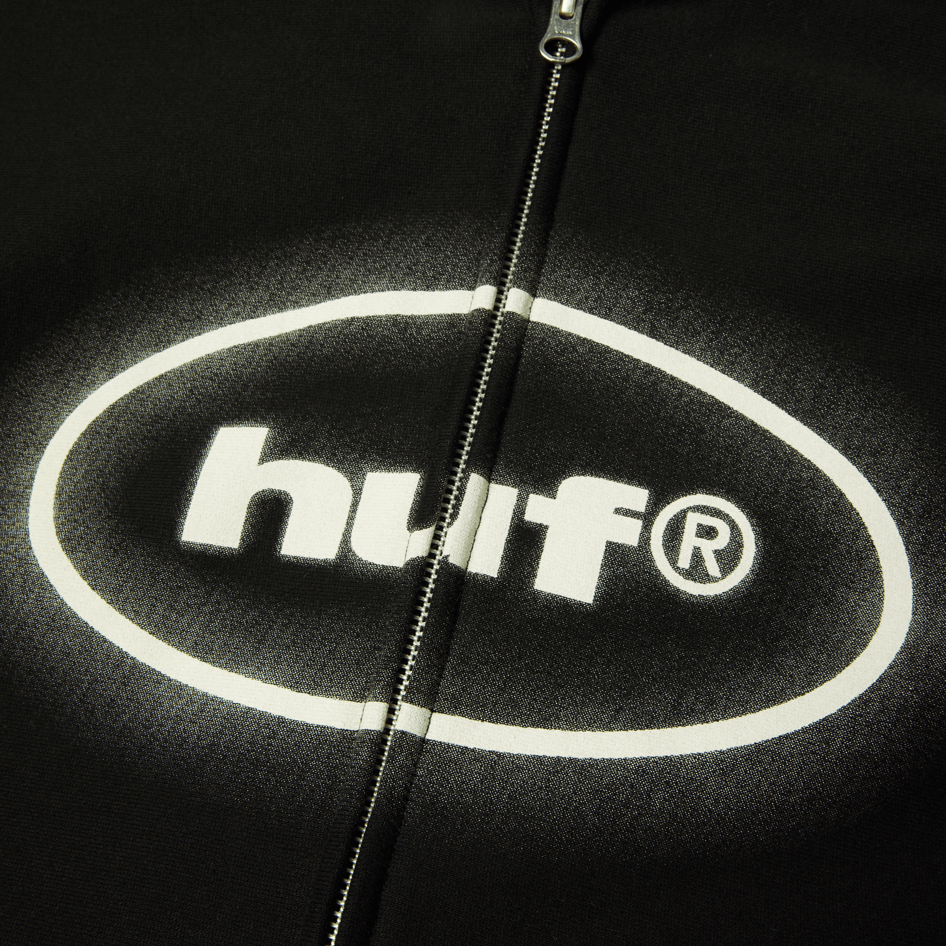 HUF Disney | HUF Mickey Spray Full-Zip Hoodie Black