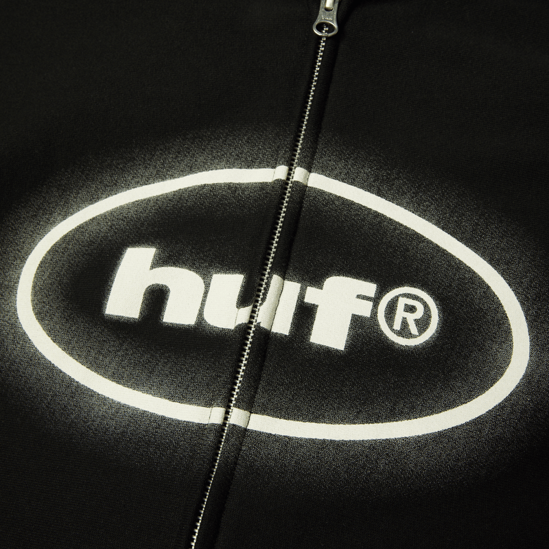 HUF Disney | HUF Mickey Spray Full-Zip Hoodie Black