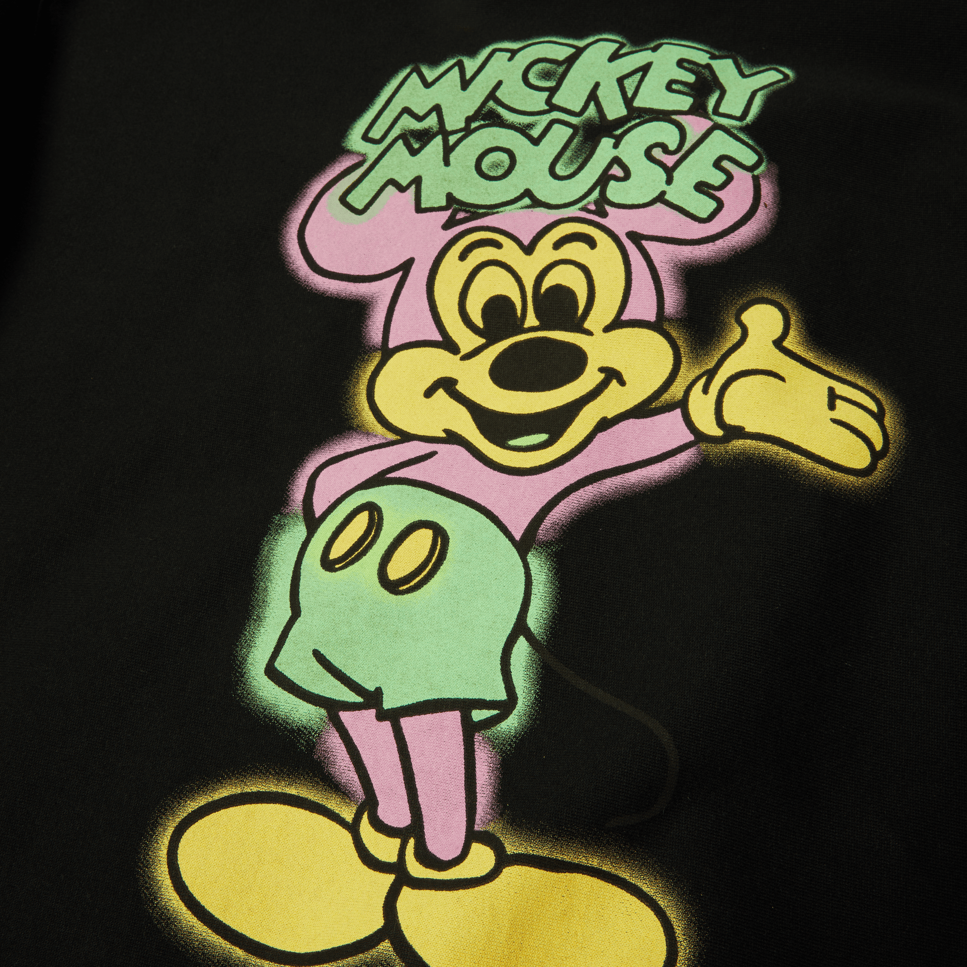 HUF Disney | HUF Mickey Spray Full-Zip Hoodie Black