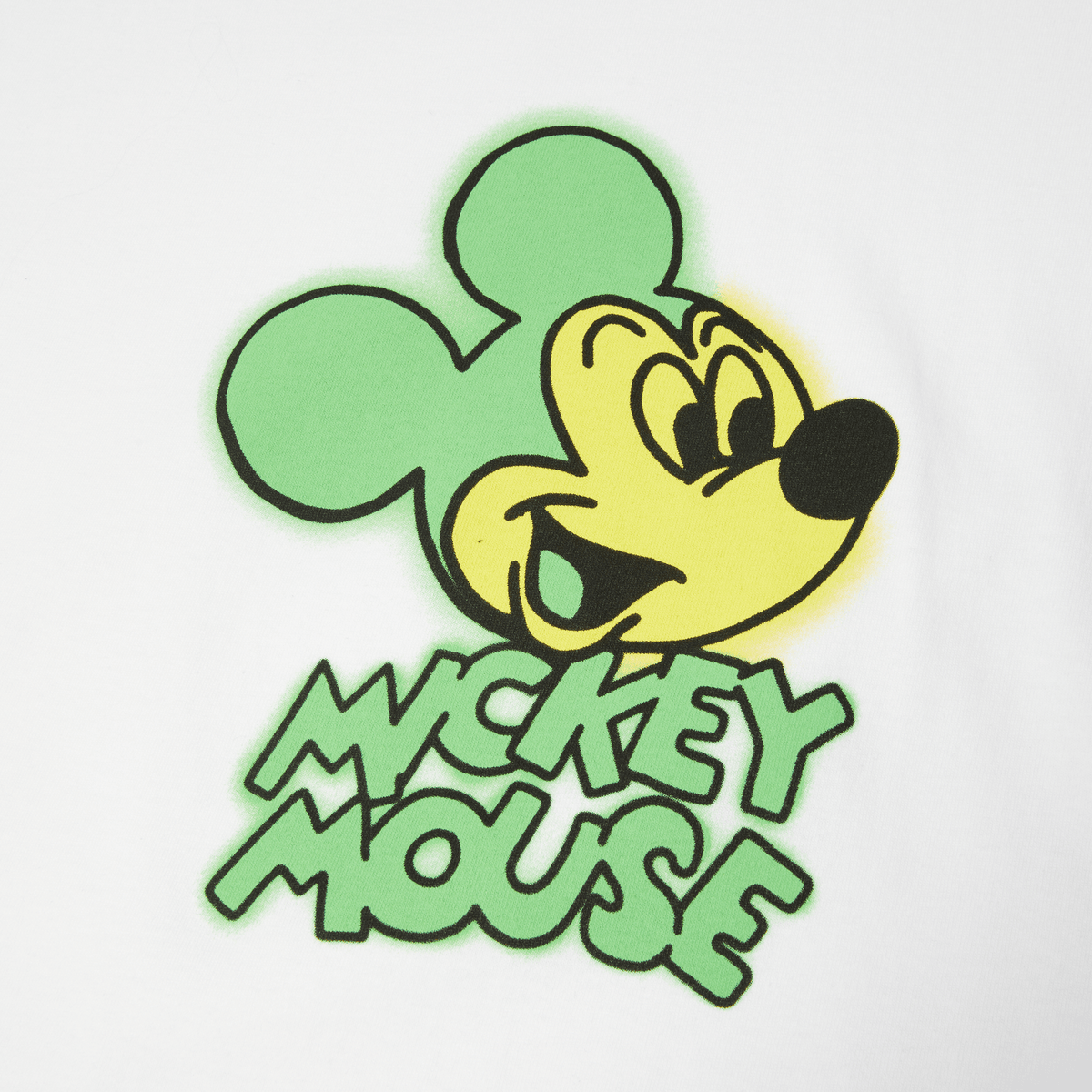 Disney Huf Mickey Spray T Shirt Ts02721 - White