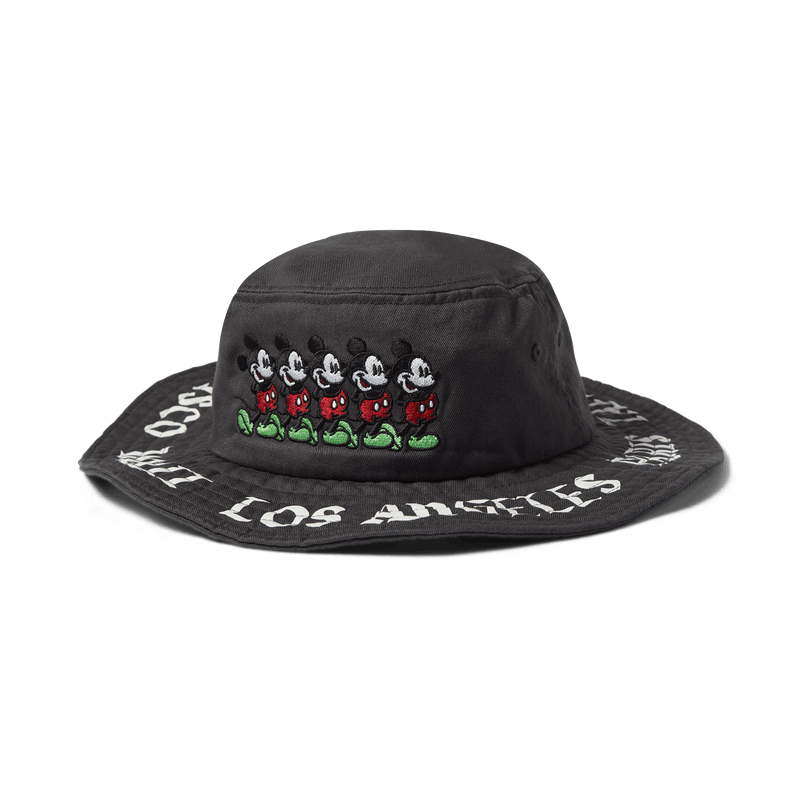 HUF Disney | HUF Mickey Worldwide Boonie Hat Black