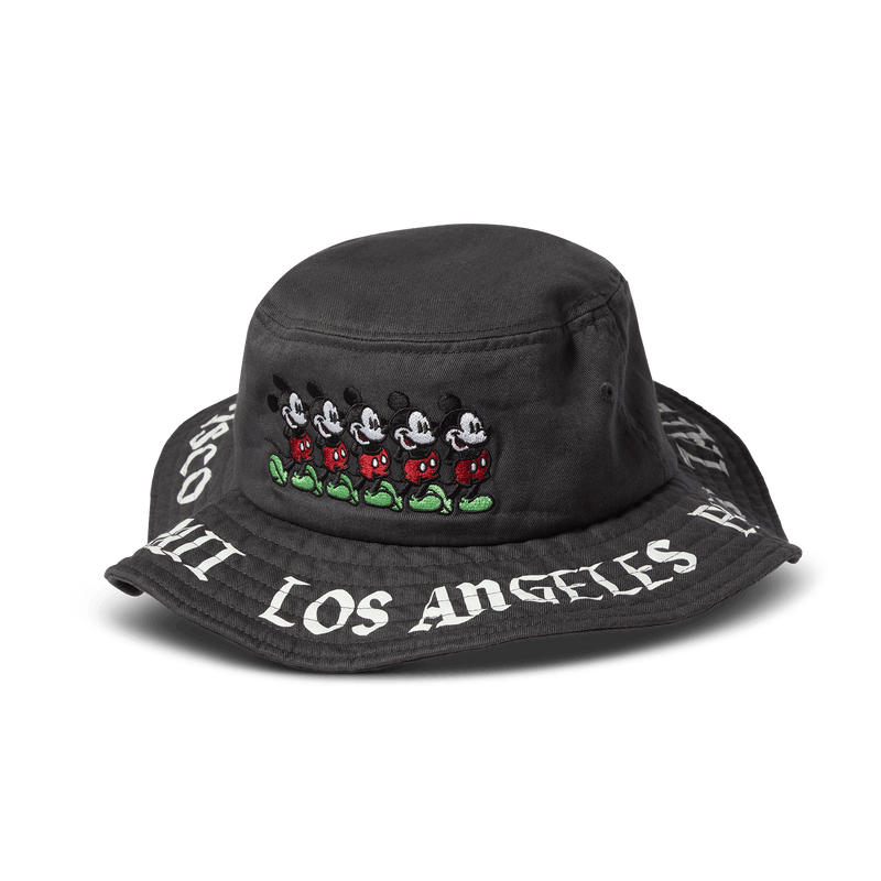 HUF Disney | HUF Mickey Worldwide Boonie Hat Black