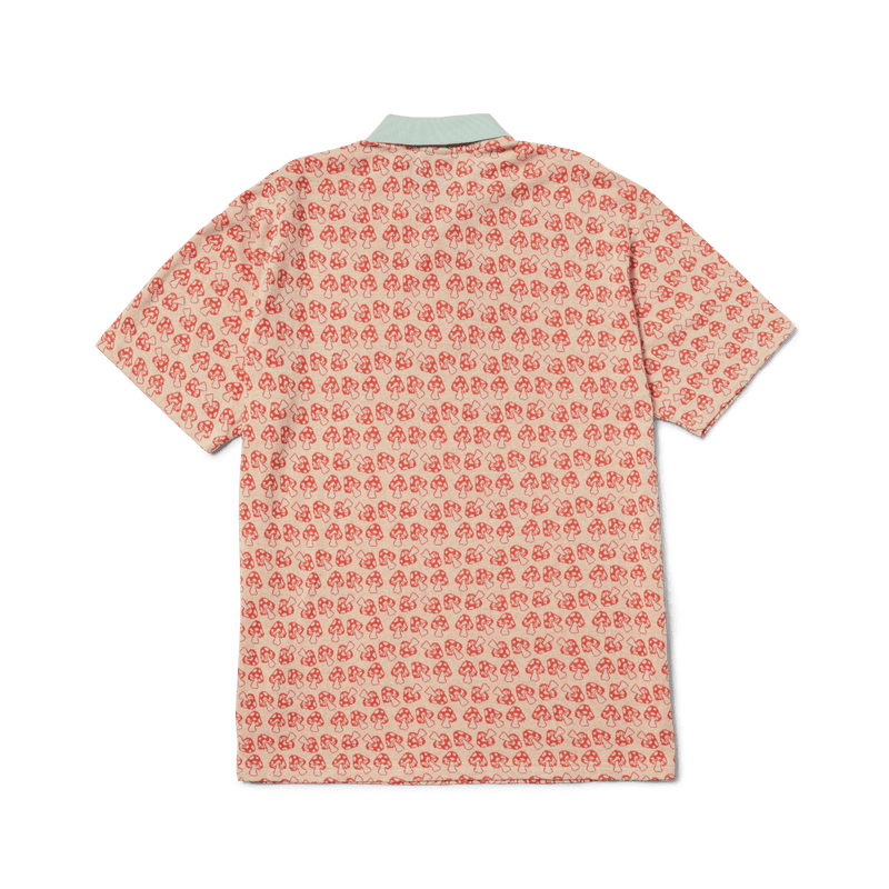 Huf Microdose Knit Polo Red